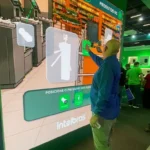 Painel de LED interativo